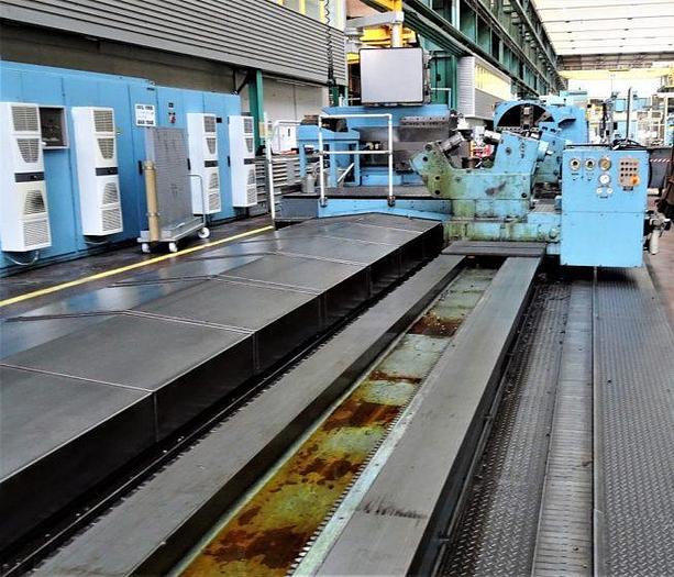 Used Waldrich Siegen DH 1600/35 x 12000 CNC Turbine Shaft / Roll Lathe