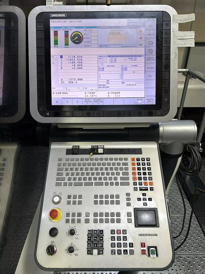 Used DMG DM 210 U RS 5 CNC Universal Machining Center with 5 Pallet System