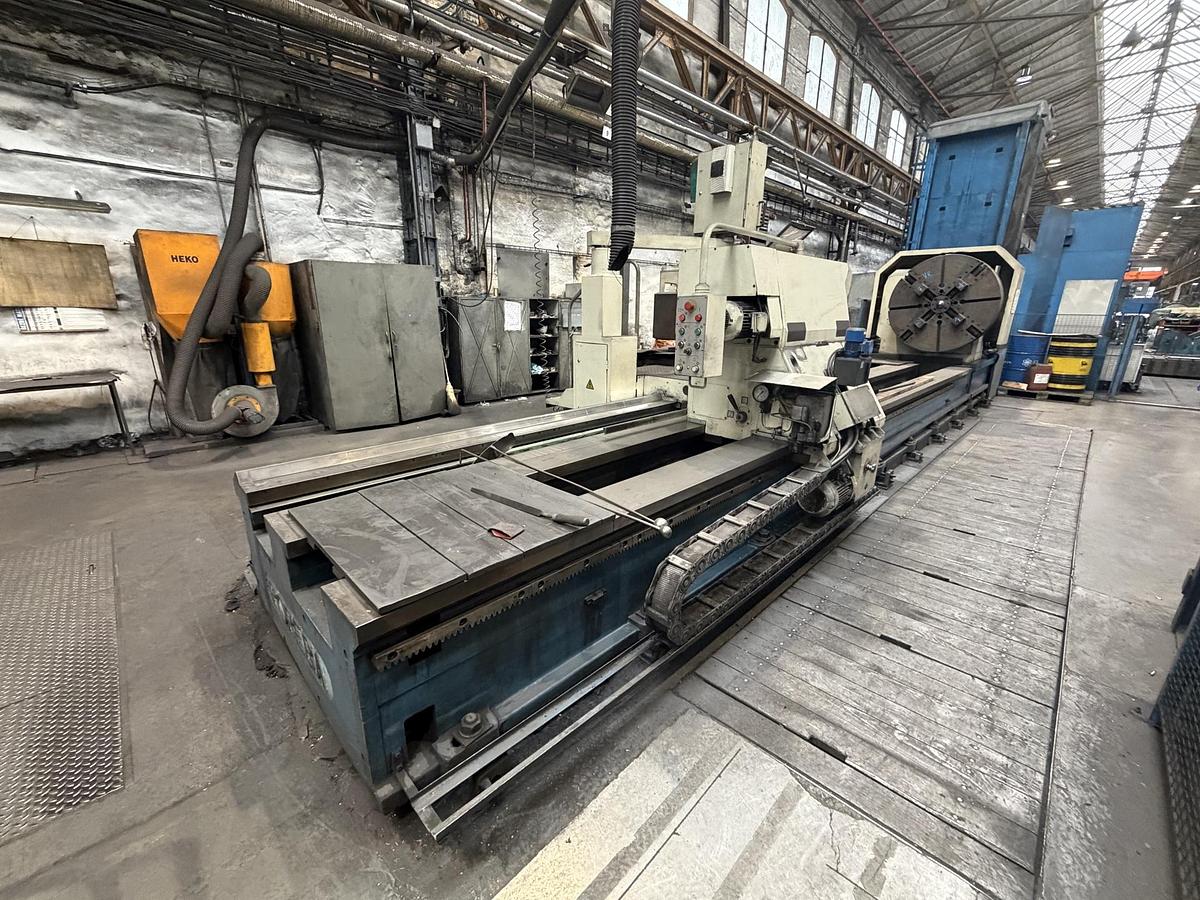 Used Poreba TCF 160 x 6000 CNC Three Slides Horizontal Lathe