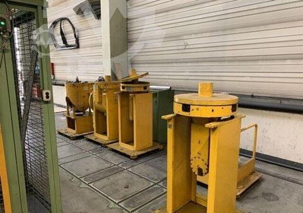 Used Waldrich Coburg 15S-10 FPF 300 CNC 5-Axis Double Column Planer Type Milling Machine with 2 Pallets