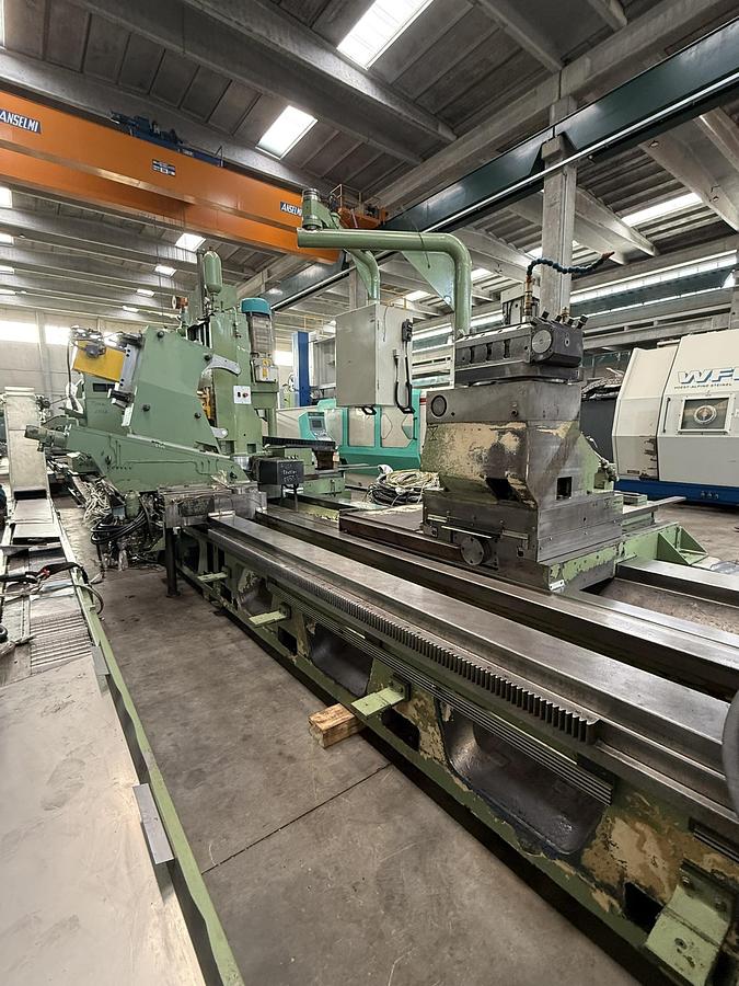 Used Tacchi HD3 / 140L CNC Horizontal Lathe with Live Spindle Milling Tower & C-Axis