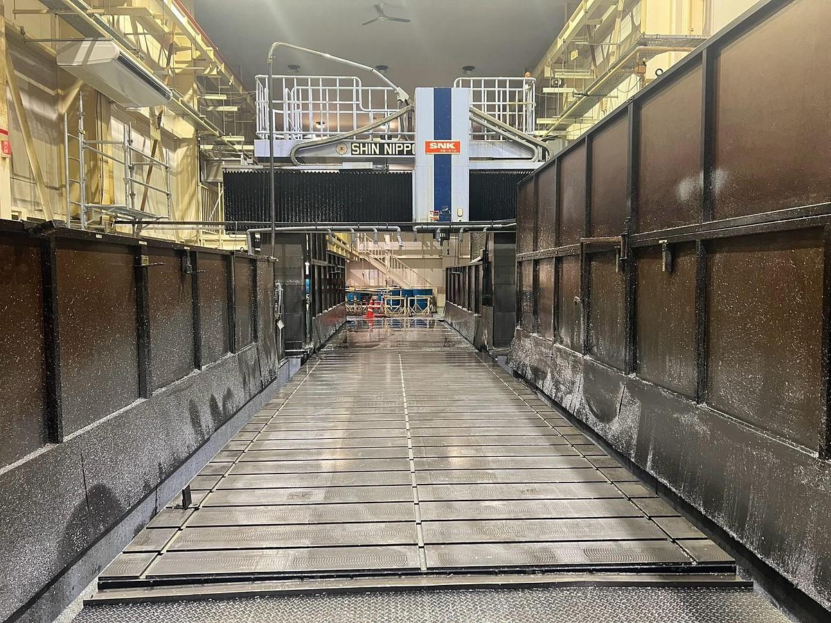 Used SNK RB-76VM CNC Double Column 5-Face Machining Center