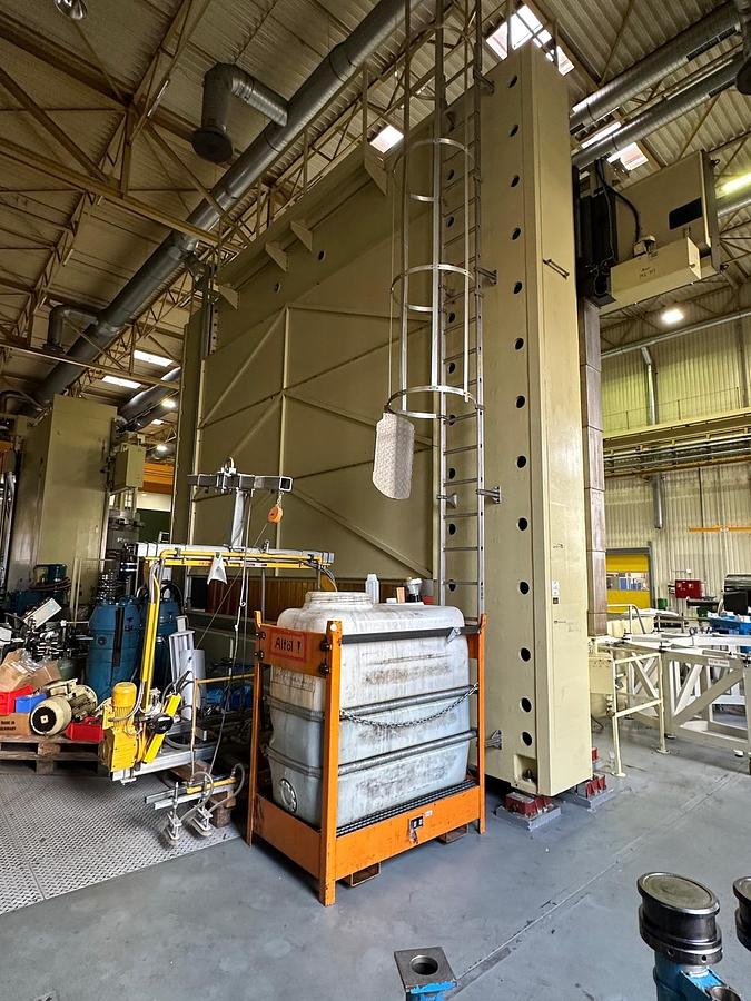 Used Dorries Scharmann Contumat 3 MC: VC 4200/360 CNC Vertical Boring & Milling Machine with Live Spindle on Vertical Ram & Live Spindle on Side Head