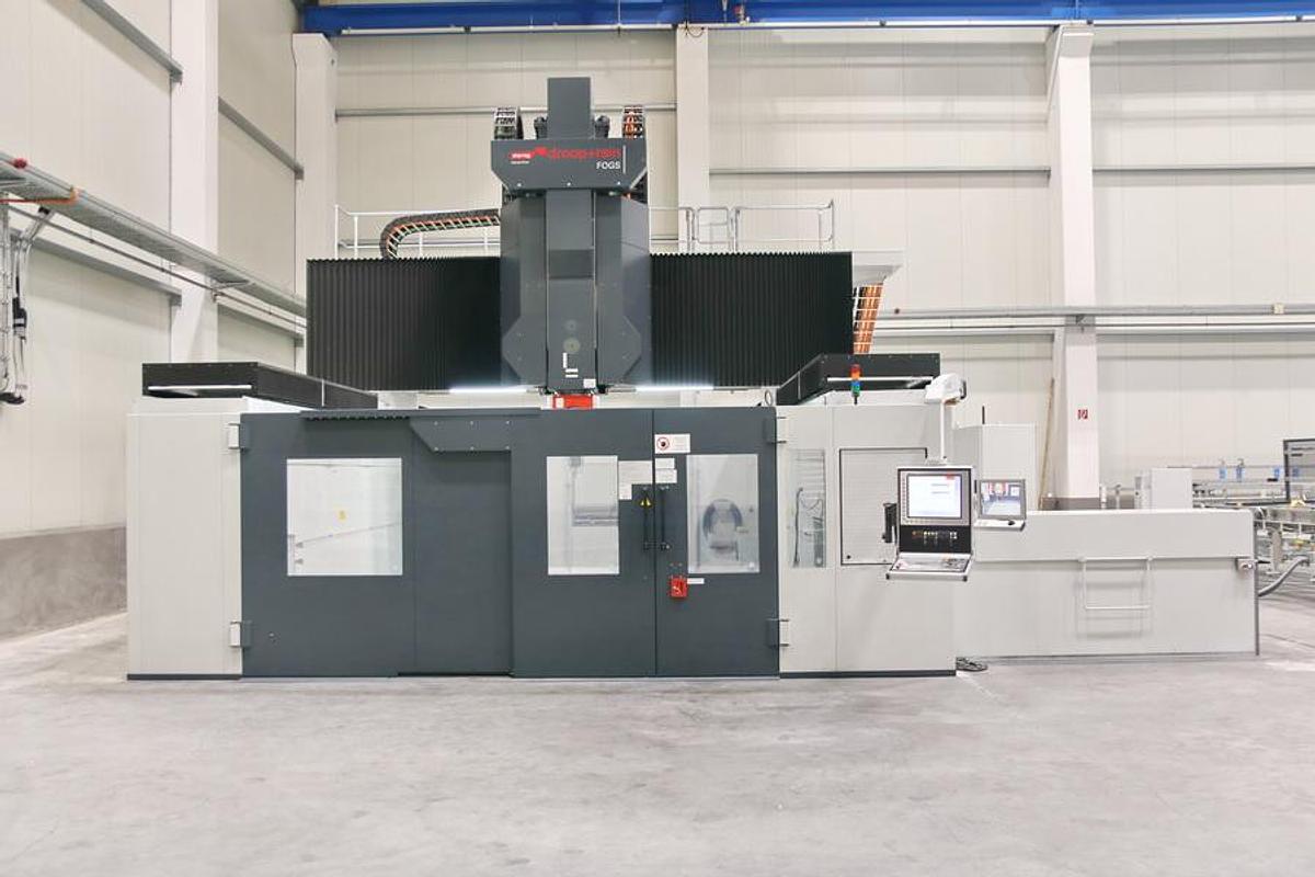 Used Droop + Rein FOGS 40 60 CNC 5-Axis High Speed Gantry Type Machining Center with 2 Spindles
