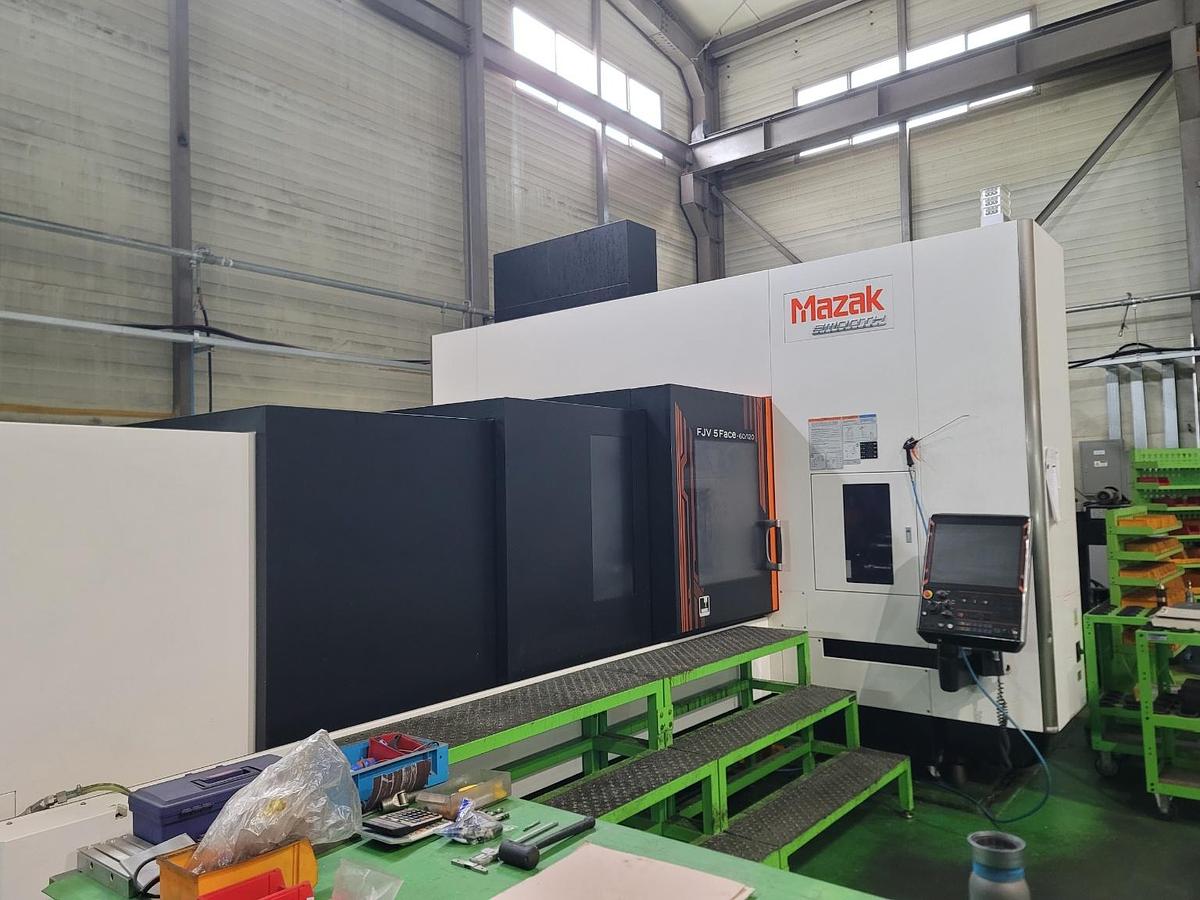 Used Mazak FJV 5-Face 60/120 CNC Vertical Machining Center