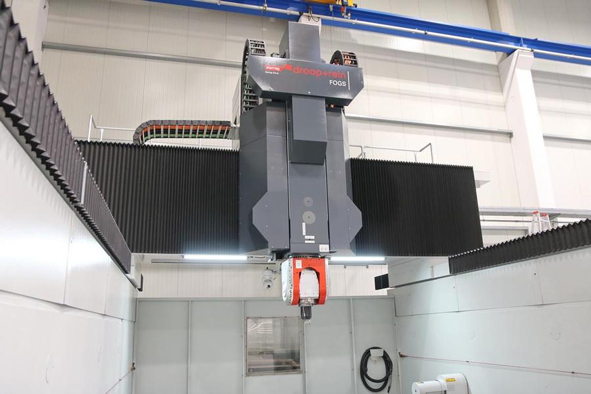 Used Droop + Rein FOGS 40 60 CNC 5-Axis High Speed Gantry Type Machining Center with 2 Spindles