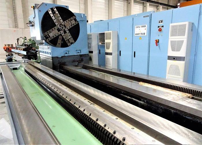 Used Waldrich Siegen DH 1600/35 x 12000 CNC Turbine Shaft / Roll Lathe