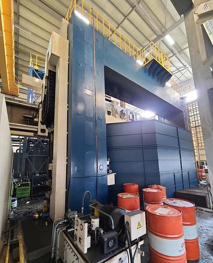 Used HNK VTC 50/85 CNC Heavy Duty Double Column Vertical Boring & Turning Machine with Live Spindle & Table C-Axis