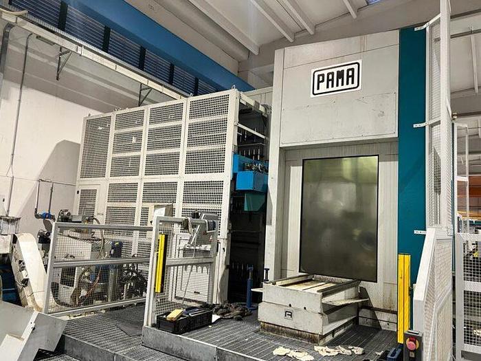 Used PAMA SPEEDCENTER 5-AXIS HORIZONTAL MACHINING CENTER with MULTI-PALLET SYSTEM