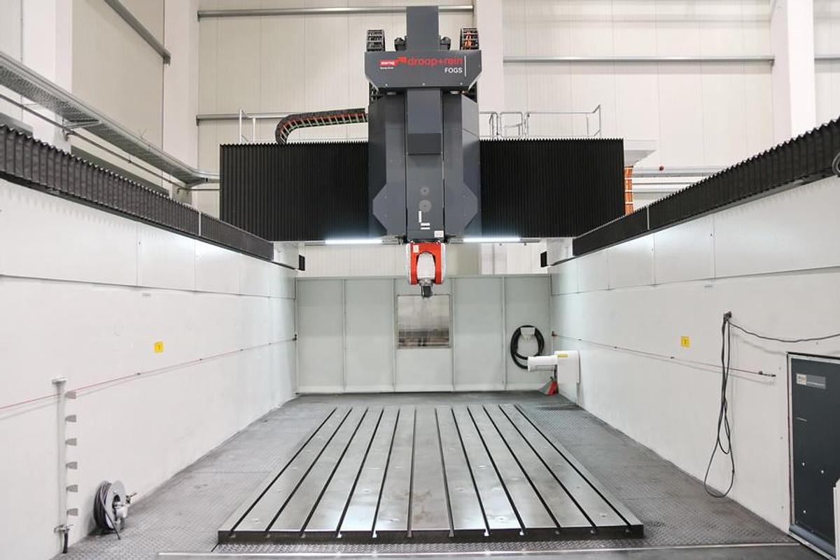 Used Droop + Rein FOGS 40 60 CNC 5-Axis High Speed Gantry Type Machining Center with 2 Spindles