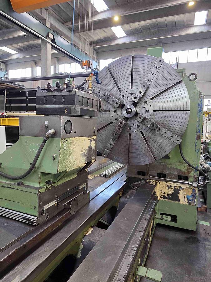 Used Tacchi HD3 / 140L CNC Horizontal Lathe with Live Spindle Milling Tower & C-Axis
