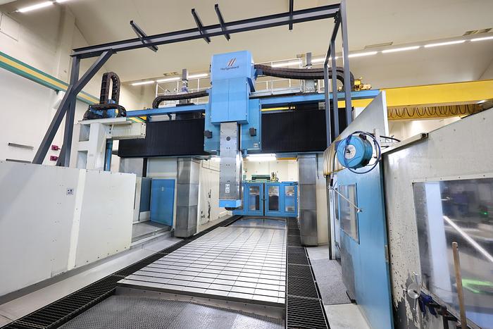 Used Heyligenstaedt Heynumill Ecoflex CNC Double Column Planer Type Milling Machine