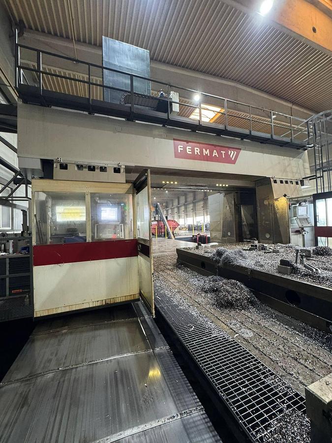 Used Fermat CNC Double Column Heavy-Duty Gantry Type Milling Machine