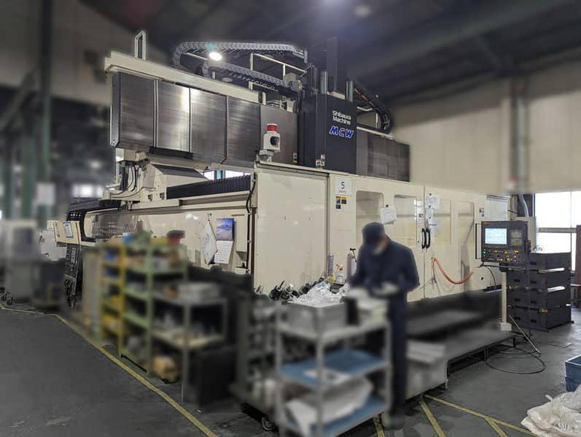 Used Shibaura MCW 4624(5A) CNC 5-Axis Gantry Type Machining Center