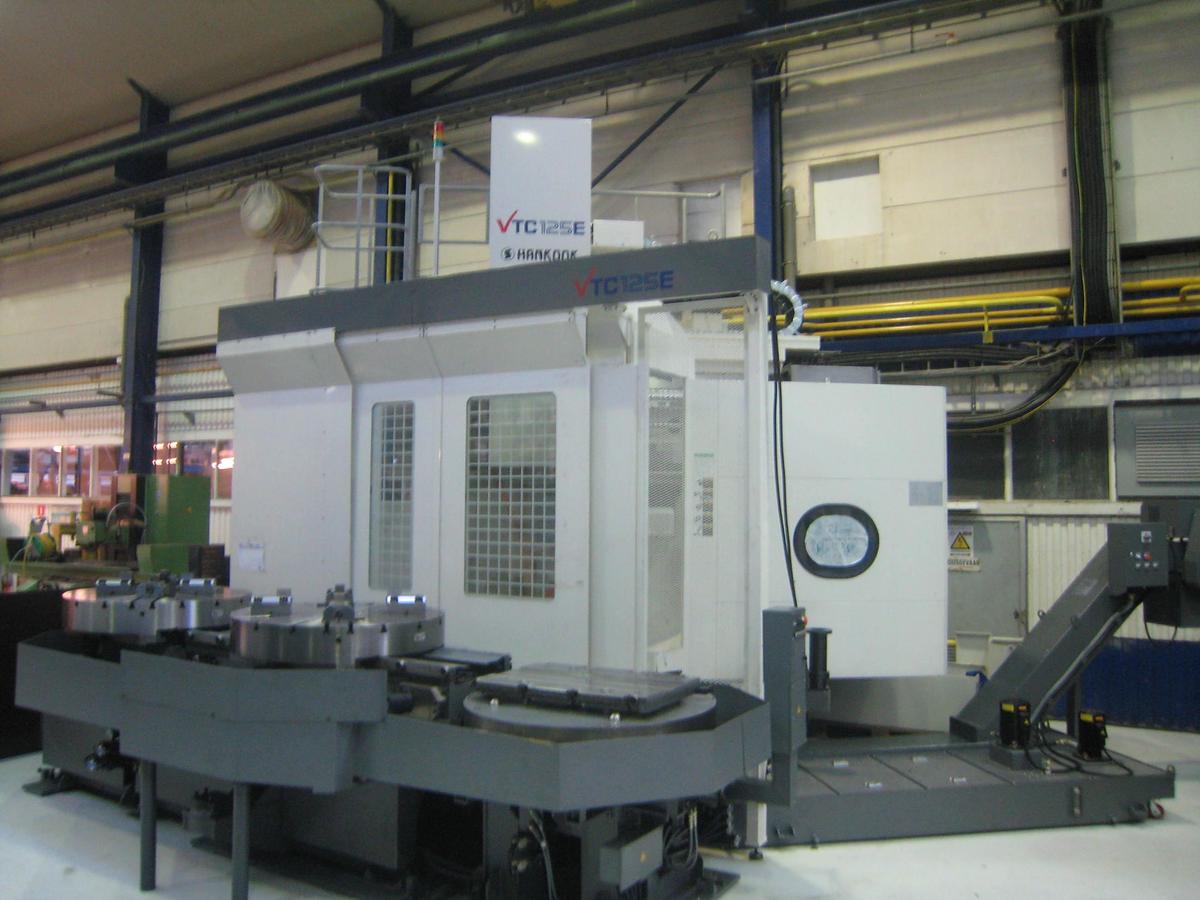 Used 2024 New HANKOOK VTC 125 E APC AUTOMATIC PALLET CHANGER WITH 2 PALLETS HANKOOK VTC 125 E APC