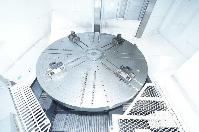 Used Okuma VTM 200 CNC Vertical Turning & Boring Machine with Live Spindle & Table C-Axis