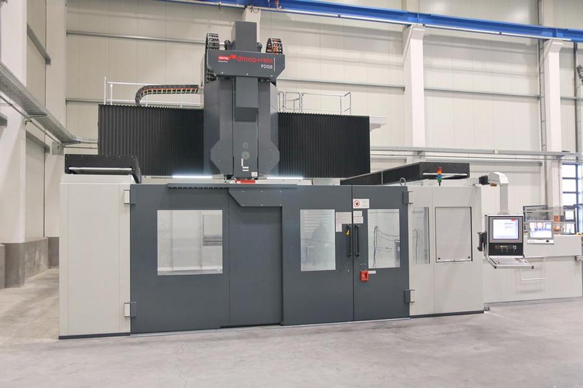 Used Droop + Rein FOGS 40 60 CNC 5-Axis High Speed Gantry Type Machining Center with 2 Spindles