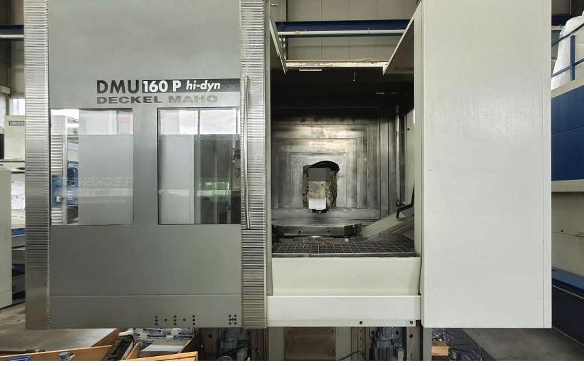 Used DMG DMU 160P hi-dyn CNC 5-Axis Machining Center