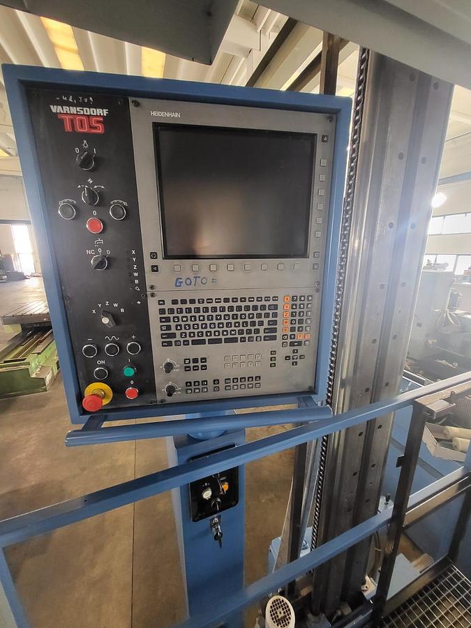Used Tos Varnsdorf WHQ 13.8 CNC Table Type Horizontal Boring Machine