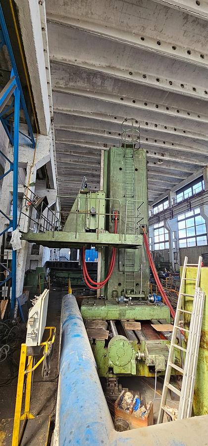 Used Blansko SKSJ 1A CNC Single Column Vertical Turning & Boring Machine with Live Spindle