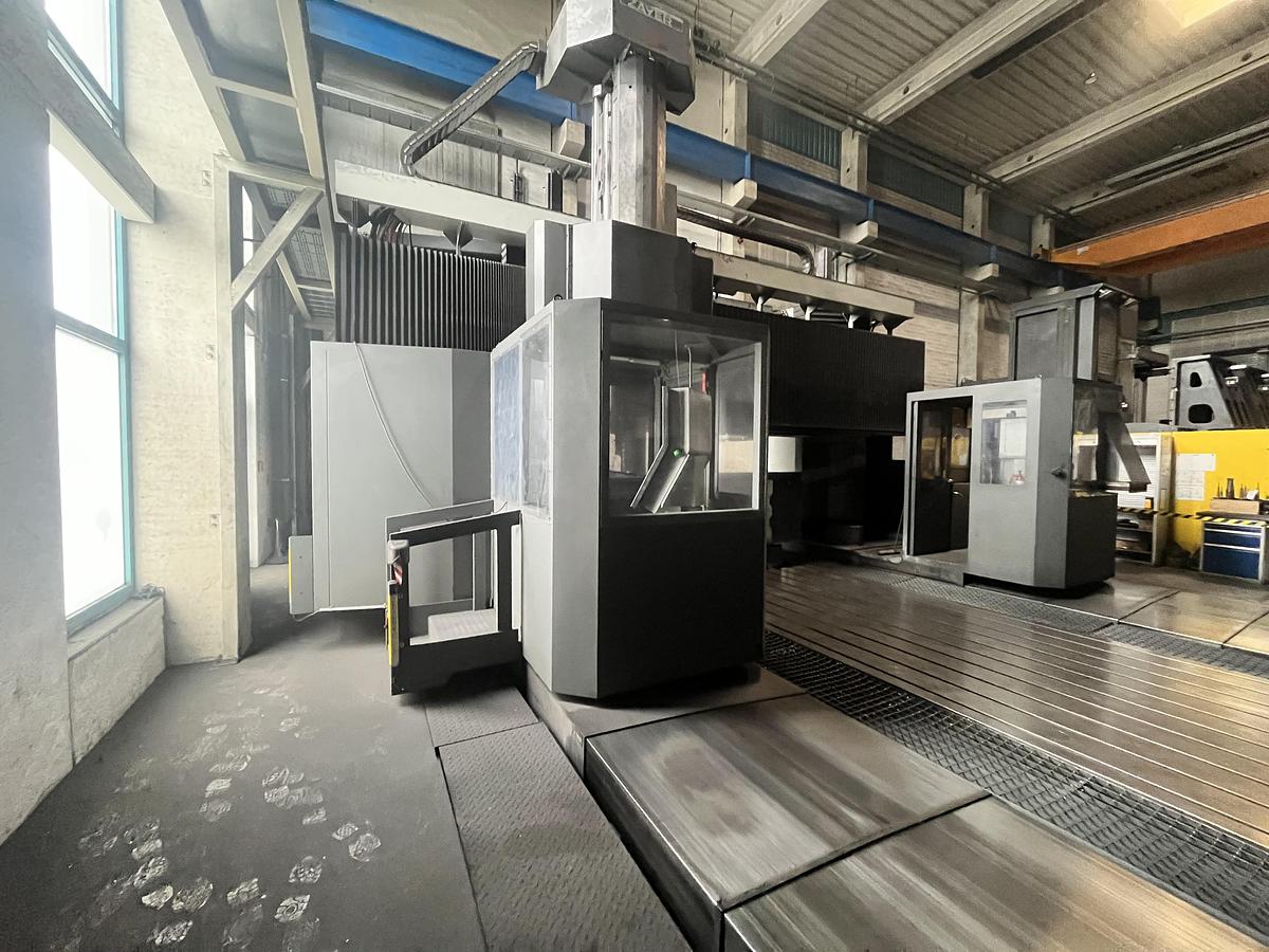 Used Zayer GMCU 6000-AR CNC Gantry Type Double Column Milling Machine