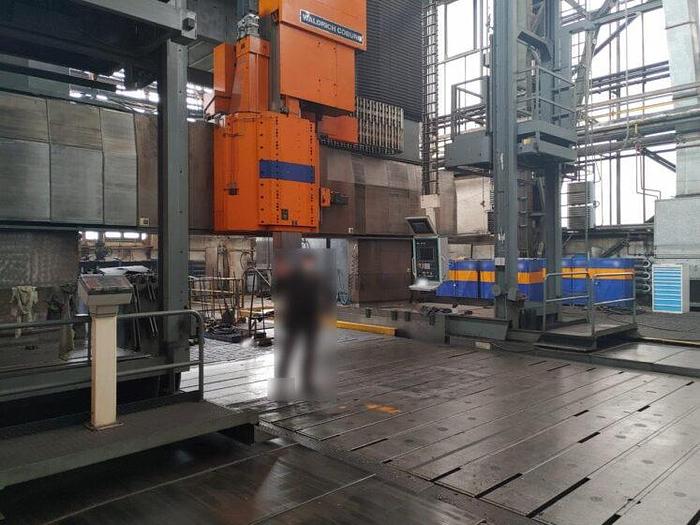 Used WALDRICH COBURG S 22-10 GM 500 CN16 M CNC GANTRY TYPE MILLING MACHINE