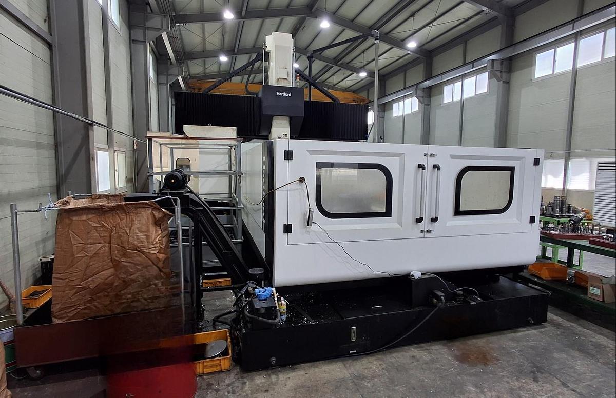 Used Hartford HSA 527EAY CNC Double Column Planer Type Machining Center