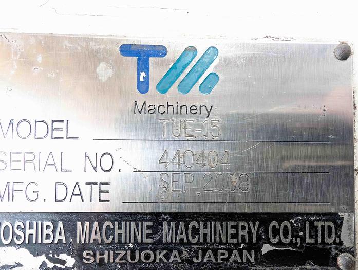 Used Toshiba Tue 15 CNC Vertical Turning Machine