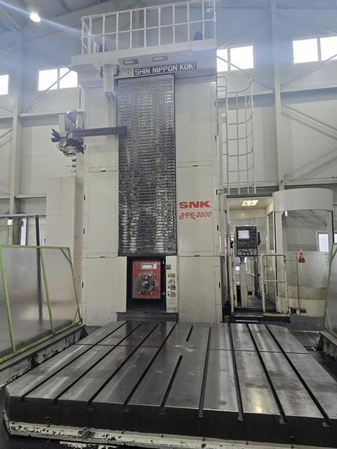 Used SNK BFR 3500 CNC Ram/Floor Type Horizontal Boring Machine