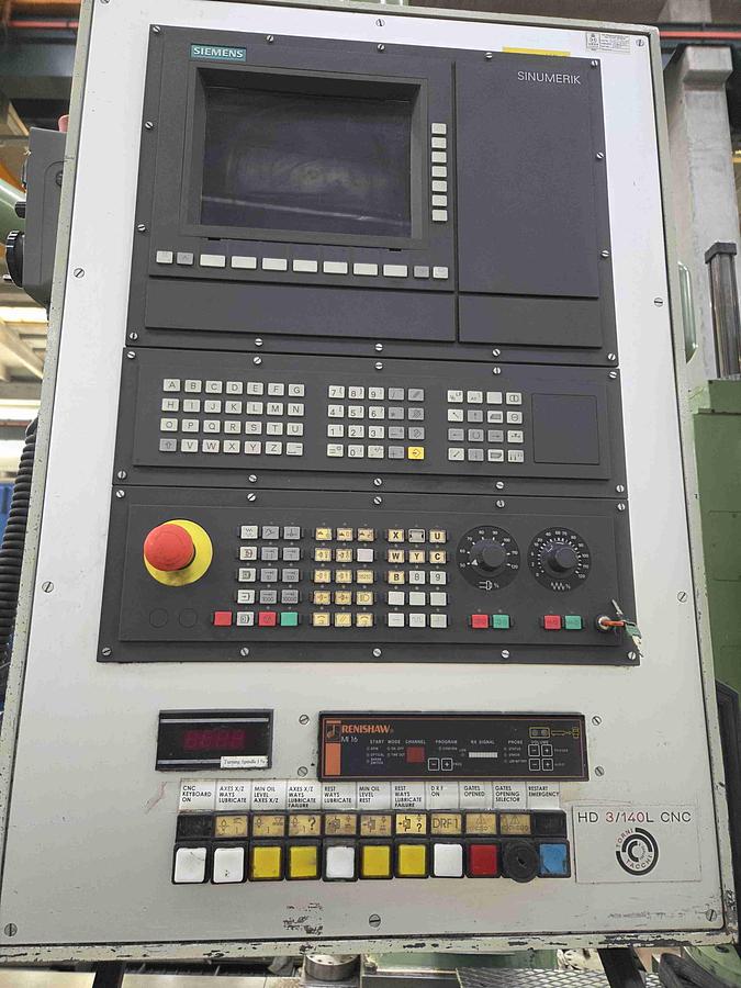 Used Tacchi HD3 / 140L CNC Horizontal Lathe with Live Spindle Milling Tower & C-Axis