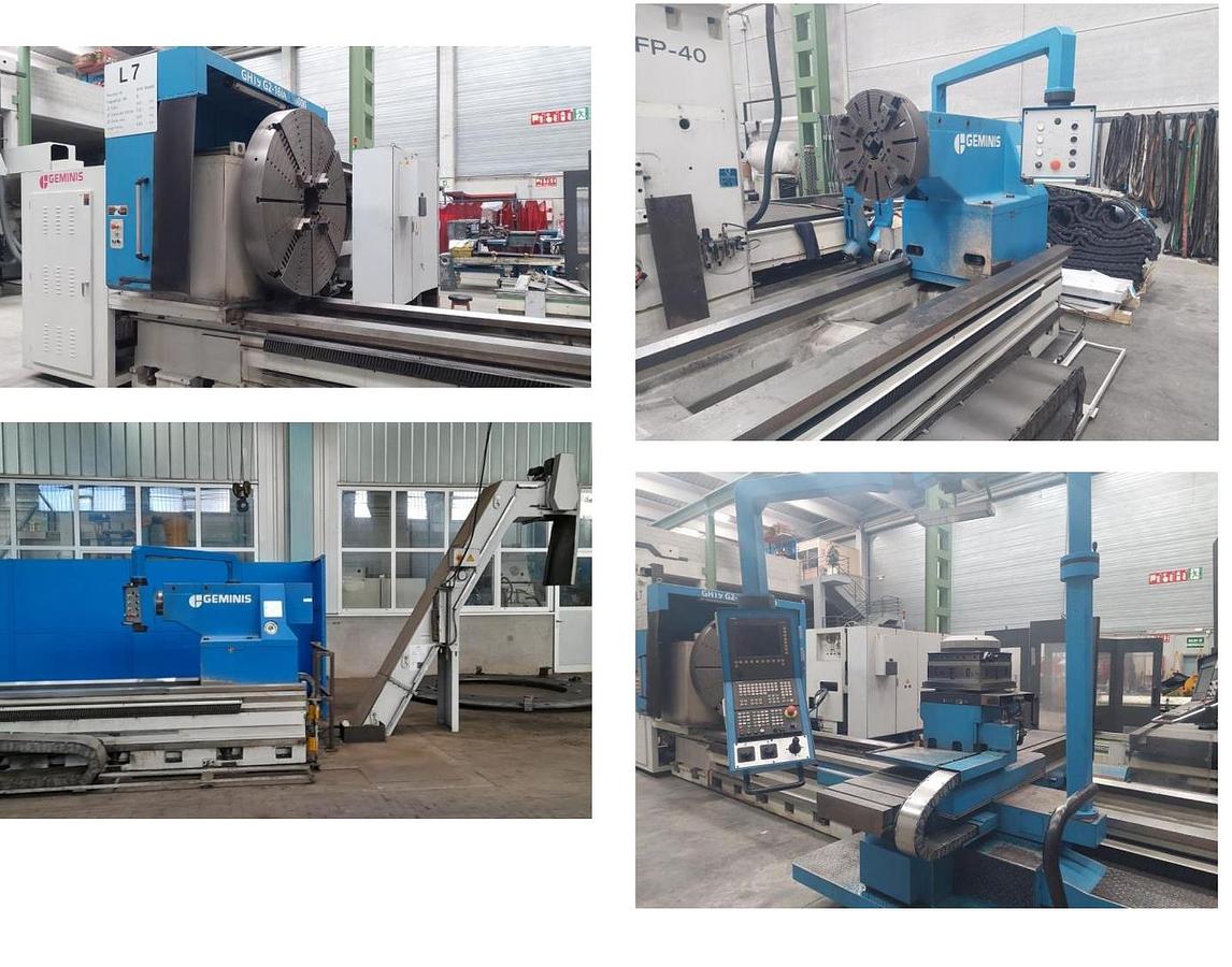 Used 2011 GEMINIS GT9 G2 2000 × 8000 CNC Lathe GEMINIS GT9 G2 2000 × 8000 CNC Lathe