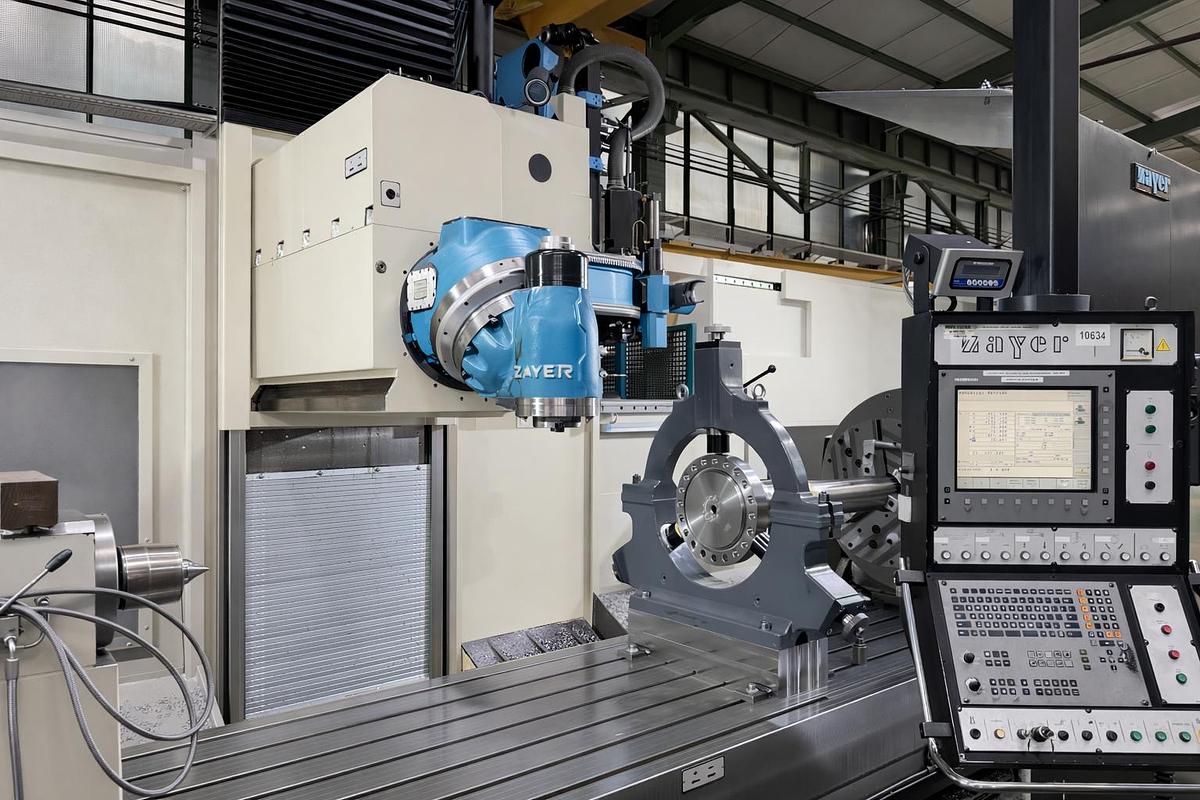 Used Zayer KFCU 5000-AR CNC Heavy-Duty Bed Type Milling Machine