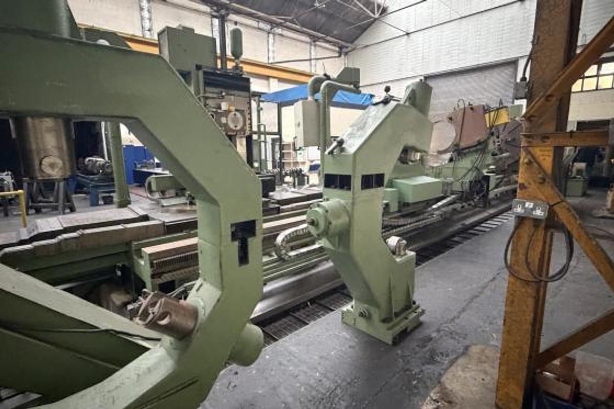 Used Tacchi HD3 / 130L CNC Horizontal Lathe with Live Spindle Milling Tower & C-Axis