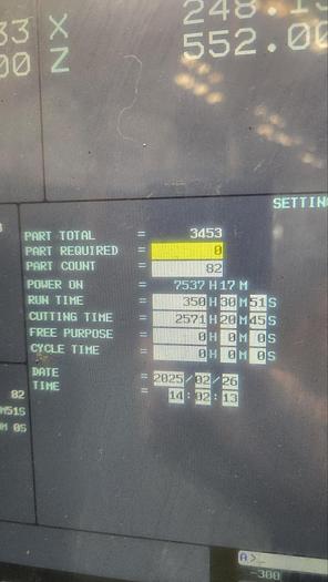 Used Doosan V8300R CNC Vertical Lathe