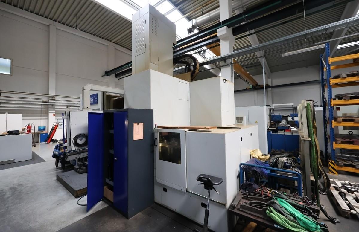 Used Dorries VCE 1600/140 MC F CNC Single Column Vertical Boring & Milling Machine with Live Spindle and Table C-Axis