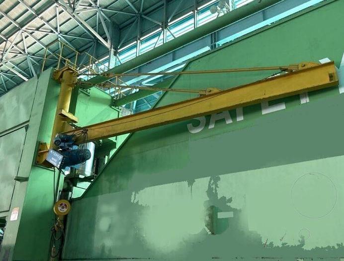 Used SKEM SRP 2000 – 17M 2000 TON CNC HEAVY DUTY ROLL BENDING PRESS