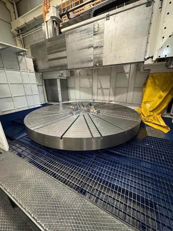 Used Honor Seiki VL-400CM CNC Vertical Boring & Milling Machine with Live Spindle & Table C-Axis