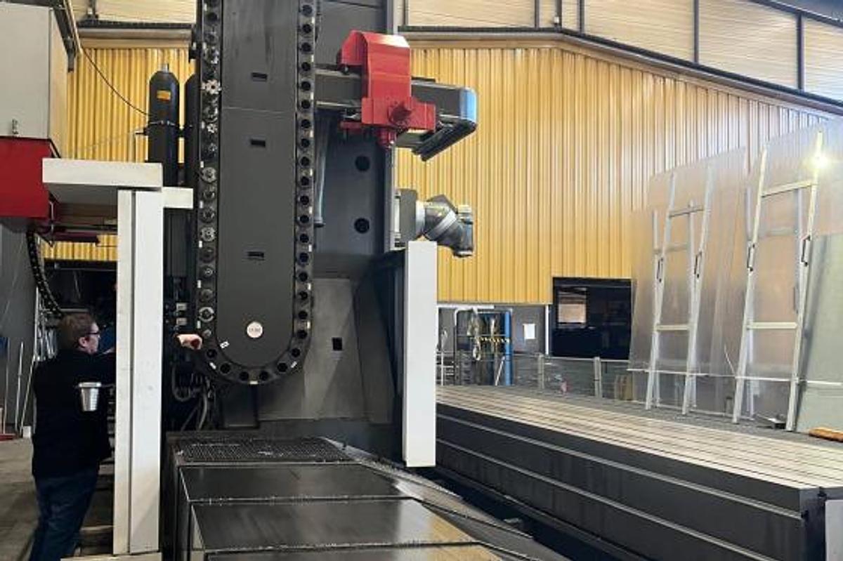 Used Juaristi ML3 CNC Floor-Type Travelling Column Horizontal Boring Machine