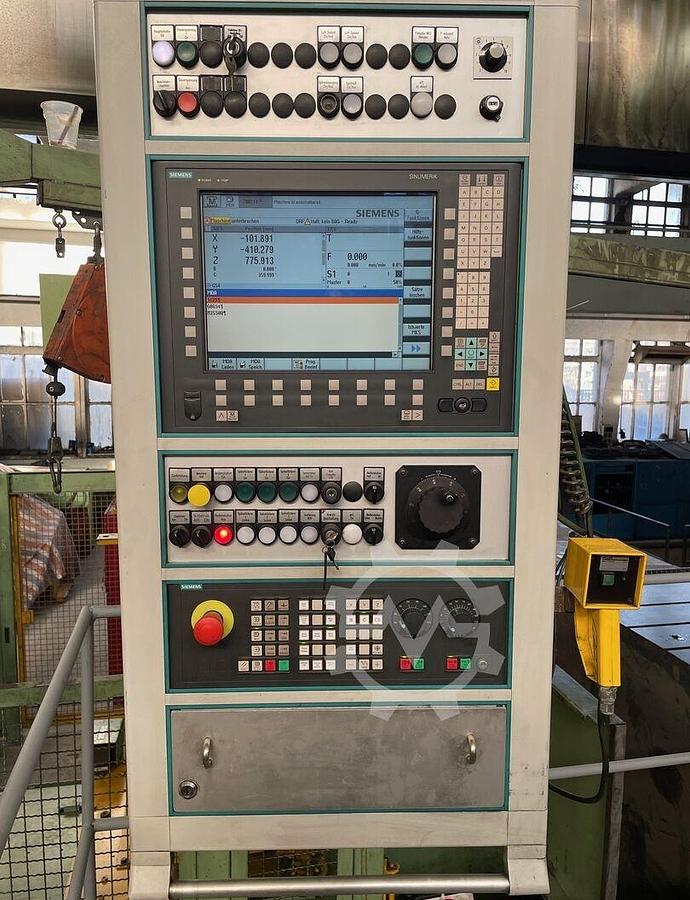 Used Waldrich Coburg 15S-10 FPF 300 CNC 5-Axis Double Column Planer Type Milling Machine with 2 Pallets