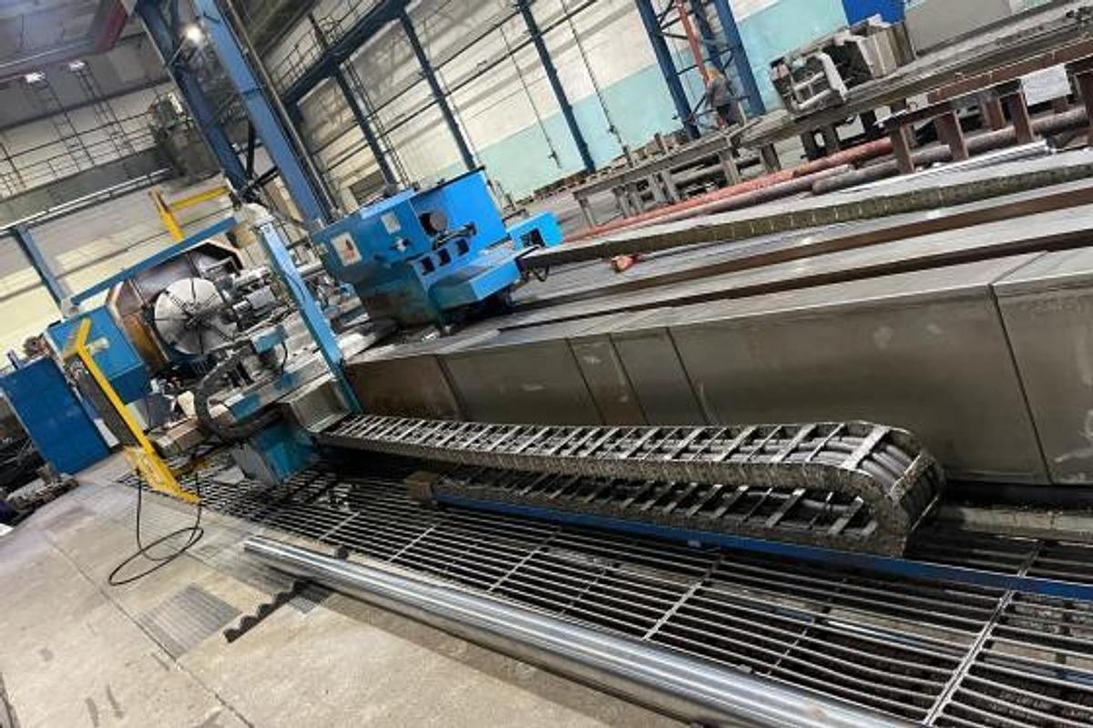 Used Giuseppe Giana GGH 1100/760 x 12000 CNC Horizontal Lathe