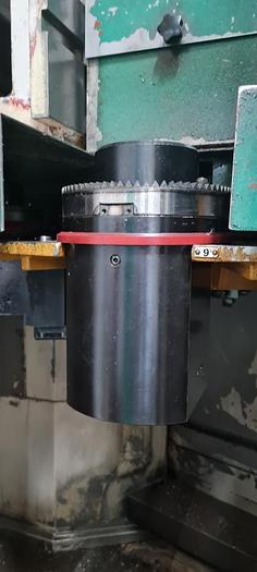 Used Pietro Carnaghi AC 20 TM-1800 Single Column CNC Vertical Boring & Milling Machine with Live Spindle Table C-Axis & 2 Pallet Changer