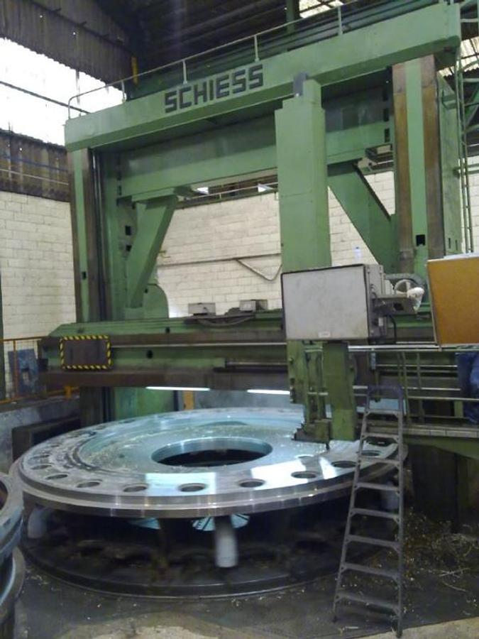 Used Schiess 18 VBM CNC Double Column Vertical Turning Machine