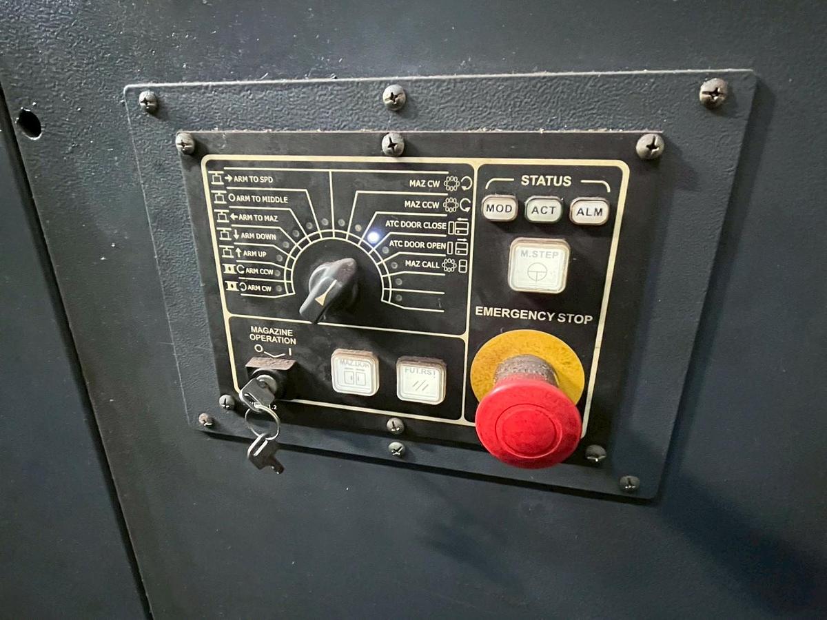 Used AWEA LG 8050 CNC Double Column Gantry Type Machining Center