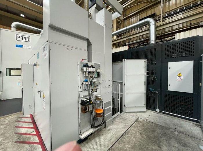 Used Pama Speedmat HP3 CNC Horizontal Machining Center with Pallet & Head Changer