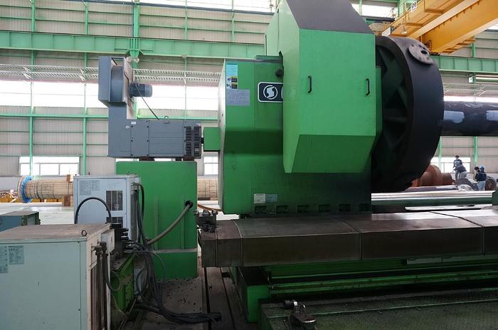 Used Hankook R70W CNC Heavy-Duty Roll Lathe