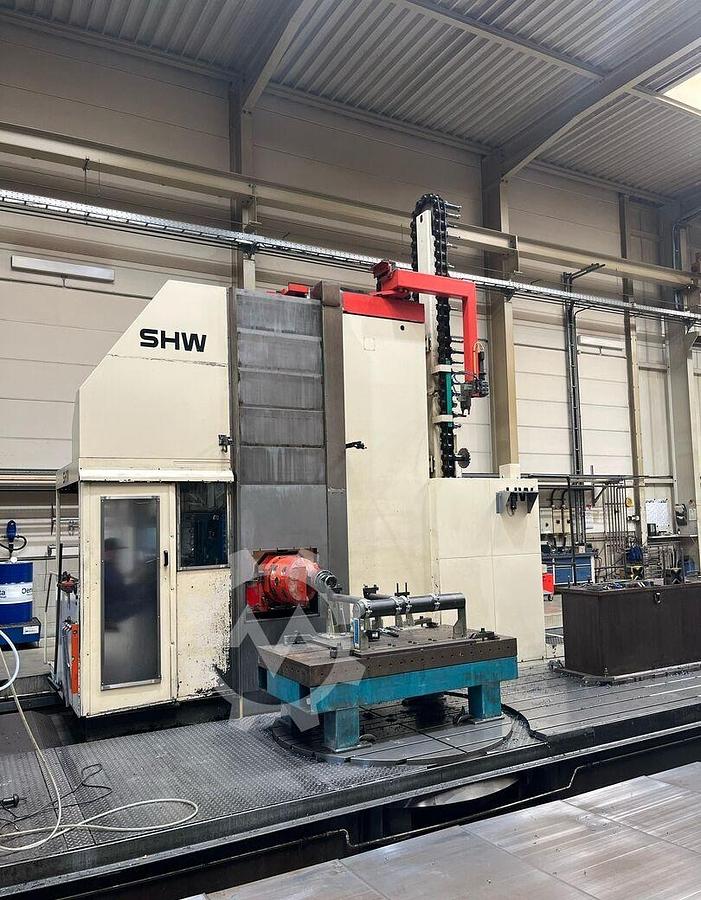 Used SHW UF 6 Doppelstander CNC Floor Type Horizontal Boring Machine with 2 Columns