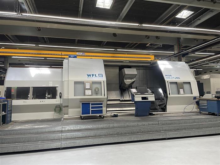 Used WFL MillTurn M 120 x 3000 CNC Turning & Milling Center