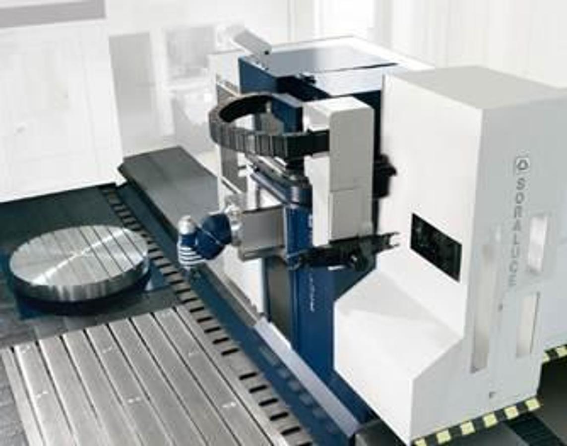 Used Soraluce FL 8000 CNC Universal Machining Center with 6 Axes and Turn Table