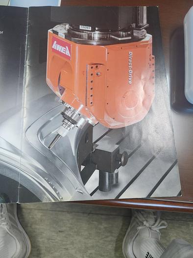 Used AWEA MEGA 5 P5025 CNC 5-Axis Bridge Type Machining Center