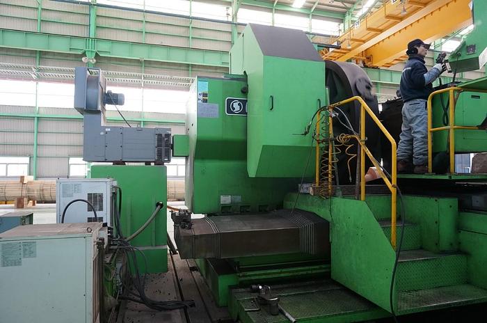 Used Hankook R70W CNC Heavy-Duty Roll Lathe